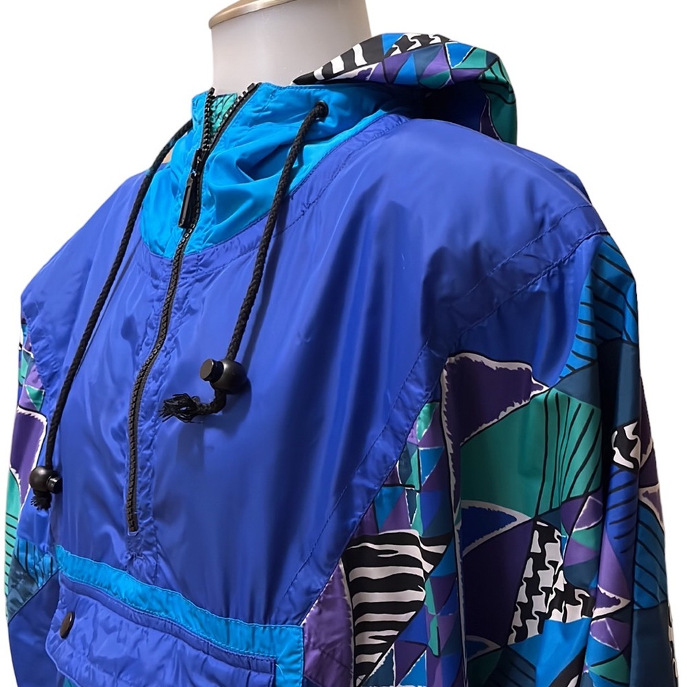 Vintage 80s/90s SNUGGLER Ski Wear 1/4 Zip Jacket/Coat~sz 12